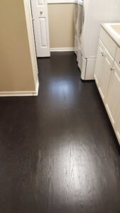 Ann Arbor Hardwood Floors True Black Stain